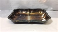 Silverplate serving tray/bowl