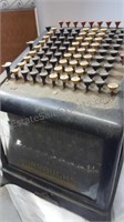 Vintage Burroughs Calculator