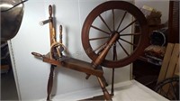 Antique Spinning Wheel 22in Wheel