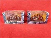 Two Indian 1:32 Scale Diecast Motorcycles