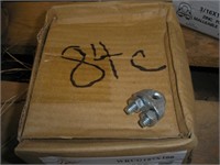 BOX OF CABLE CLAMPS 3/16" X 100 PIECES w/ R CLIP