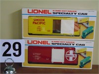 Lionel 6-9627 & 6-9629 Cars