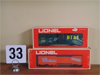 Lionel 6-9750 & 6-9858 Cars