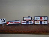 Lionel Liberty Special Locomotive 4 Cars