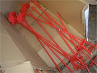 LOT OF 10 RED ANCHORS
