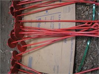 LOT OF 10 RED ANCHORS