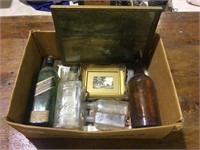 ANTIQUE PICTURES AND BOTTLES