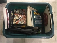 LARGE TOTE FULL OF BOOKS