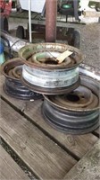(3) Ford Rims off ‘78 Truck