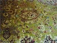 Ethan Allen 8'x11' Kerman antique green rug