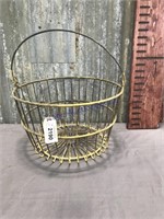 Yellow egg basket