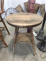 Small round table--top 24" across; 28.5" tall