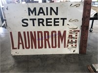 Main Street Laundromat tin sin