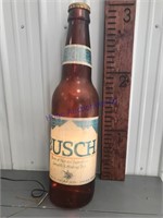 Busch bottle beer light, plastic, works