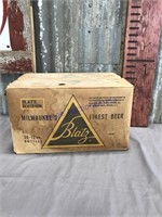 Blatz cardboard case, no bottles