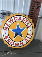 New Castle Brown Ale light, works