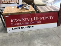 Iowa State University plastic sign