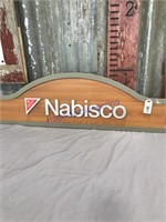 Nabisco press board sign