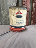 Standard Oil 5-gallon can
