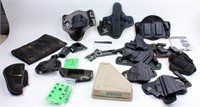 Lot of Holsters, Mag Carriers, and Parts