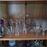 Contents of Shelf-Glassware Lot