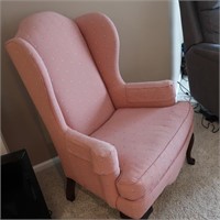 Ethan Allen Upholstered Wingback Chair