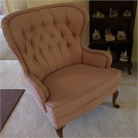 Upholstered Wingback Chair