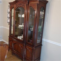 China Cabinet-Approx. 54"W x 82"H-Good Condition