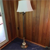 Ornate Floor Lamp-59"H