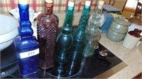Glass Bottles Lot