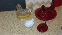 Glass & Ceramic Chickens