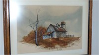 Artwork - Old Barn Scene