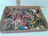 Large lot of costume jewelry