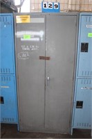 (2) Metal Cabinets, Approx. 78"T x 36"W x 18"D,