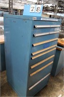 Lista Parts Cabinet, 8 Drawer w/contents