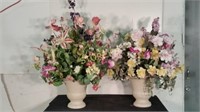 Floral Vase & Faux Flowers