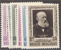 BELGIUM #B515-B520 MINT VF H