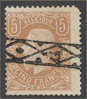 BELGIUM #39a USED AVE