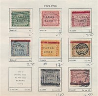 CANAL ZONE #9//76 39 STAMPS USED FINE