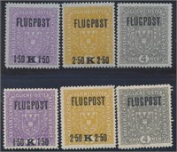 AUSTRIA #C1, #C2 & #C3 (2) MINT FINE-VF NH