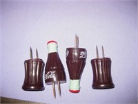 2 Vintage Coca-Cola Corn Handles Forks