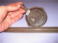 Small Antique Cast Iron Pan Ash Tray