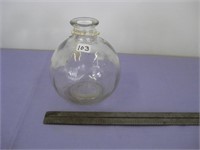 Pretty Glass Bud Vase / Bottle