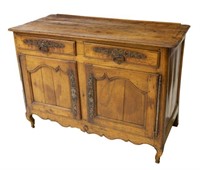 LATE 18TH C. FRENCH WALNUT SERVER SIDEBOARD