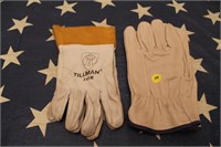 Leather Gloves (2 pair)