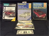 Haynes and Chilton auto repair manuals Ford,