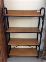 Rack with four shelves
