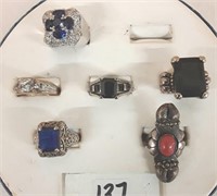 6 rings in display