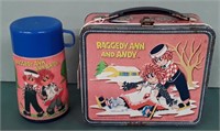 Raggedy Ann & Andy lunch box