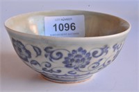 Chinese Blue and White tea bowl,